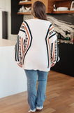 Aztec Print Cardigan