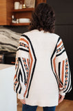 Aztec Print Cardigan