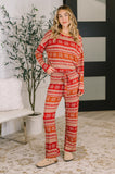 Holly's Jolly Pajama Top and Bottom Set
