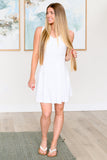 Brandy Dress and Shorts Set in White