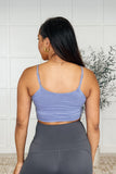 Hot Yoga Tank in Blue Hyacinth