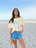 COASTAL COQUETTE FRAMES TEE
