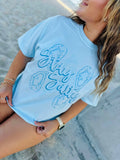 STAY SALTY OYSTER SHELLS TEE