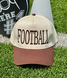 Neutral Football Two Tone Hats