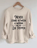 Never Come Between Puff Ink Sweatshirt - DP