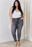 Sierra High Waist Tummy Control Release Hem Skinny Jeans