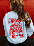 Queen of Hearts Sweatshirt