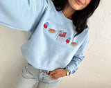 Summer Favorites Embroidered Sweatshirt
