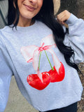 Cherry Bow Youth & Adult Sweatshirts