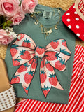 Strawberry Bow Tee