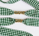 PRE ORDER: GAME DAY GINGHAM SHOE LACE