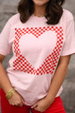 Checkered Heart Tee