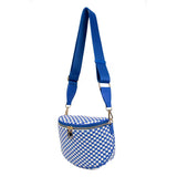 Pre Order: Woven Checkered Crossbody Bag 22 Colors