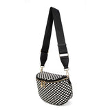 Pre Order: Woven Checkered Crossbody Bag 22 Colors
