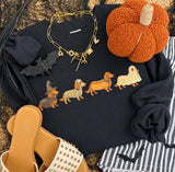 Halloween Daschund Tee