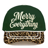 Merry Everything Leopard Hat