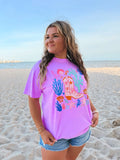 Costal Coral Boot Tee