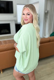 Sabrina Dolman Sleeve Top in Sage