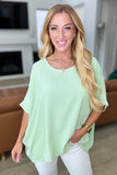 Sabrina Dolman Sleeve Top in Sage