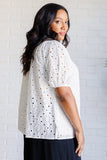 Evie Eyelet Lace Blouse