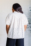 Evie Eyelet Lace Blouse