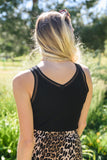 Paris-dise Tank In Black