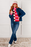 Alex Color Blocked Stripe Sweater