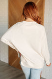 Weekend Relaxed Scuba Pullover in Beige