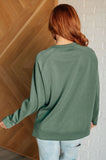 Weekend Relaxed Scuba Pullover in Dark Forest