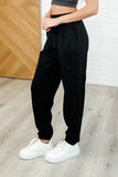 Sammy Cargo Joggers in Black