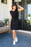 Pleated Skirt in Black