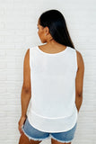 Keep it Cool Tank in Off White