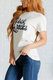 Kick Rocks Cowboy Boot Tee