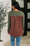 Layer Drop Shoulder Long Sleeve Top
