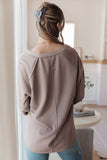 Conversation V-Neck Top