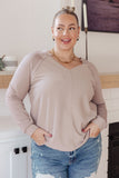 Conversation V-Neck Top