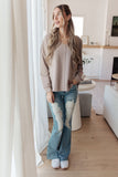 Conversation V-Neck Top