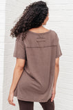 Sam Relaxed Tee in Brown