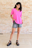 Valley V-Neck Ribbed Top