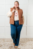 Corduroy Puffer Vest