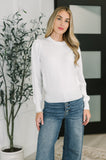 Jessie Long Sleeve Top in White