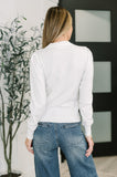 Giana Long Sleeve Top in White
