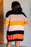 Chiara Striped Open Front Cardigan