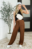 Off Duty Straight Leg Cargo Pants in Brown