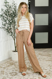 Off Duty Straight Leg Cargo Pants in Tan