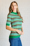 Lena Knit Striped Top