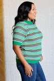 Lena Knit Striped Top