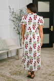 Quiet Life Notch Neck Tiered Dress in White