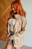 Parachute Jacket in Camel