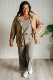 Parachute Jacket in Camel